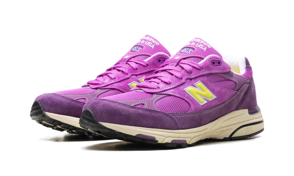 Overkicks - New Balance 993 MiUSA Passion Fruit (U9934JA) - vista trasera