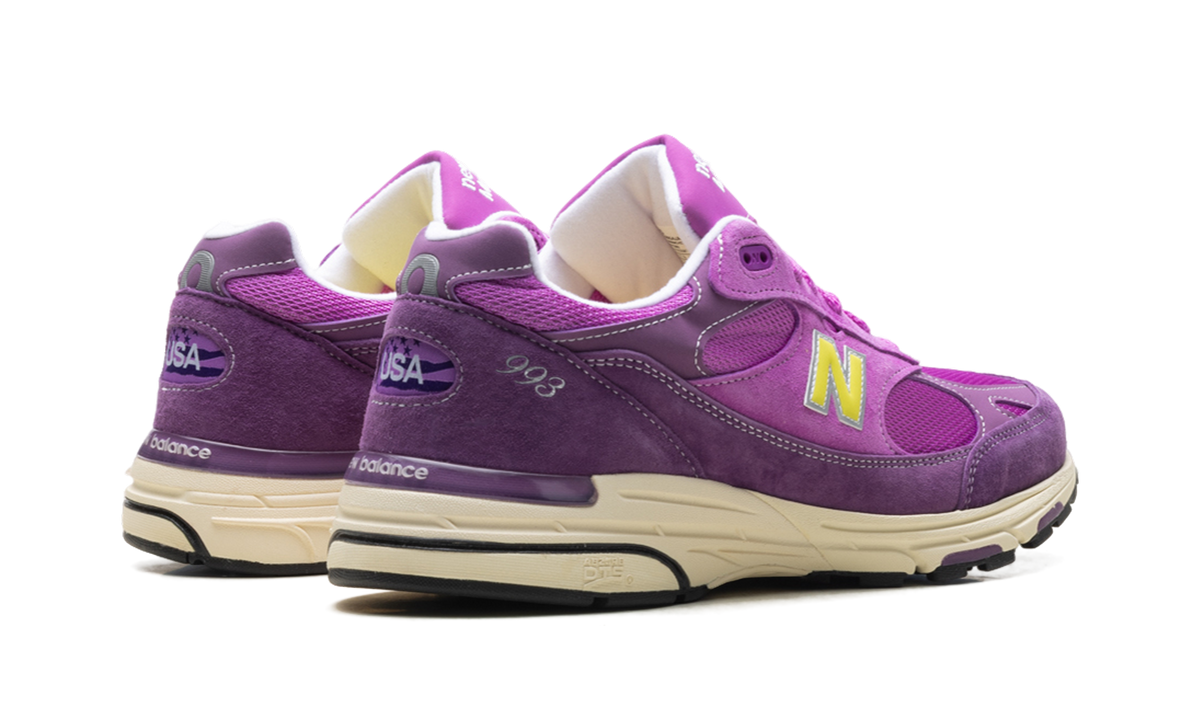 Overkicks - New Balance 993 MiUSA Passion Fruit (U9934JA) - par completo