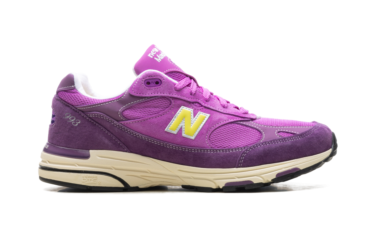 Overkicks - New Balance 993 MiUSA Passion Fruit (U9934JA) - detalle talón