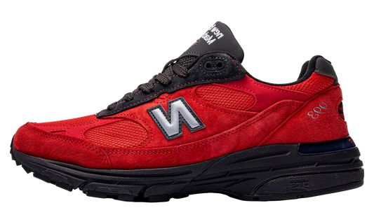 Overkicks - New Balance 993 MiUSA Red Black (U9935CX) - vista lateral