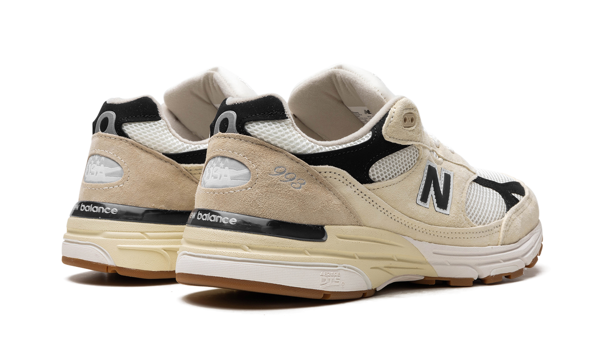 Overkicks - New Balance 993 MiUSA Teddy Santis Sea Salt Black (U993WS) - par completo