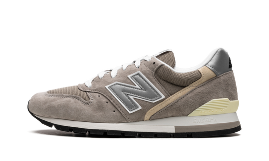 Overkicks - New Balance 996 MiUSA Grey Silver (U996GR) - vista lateral