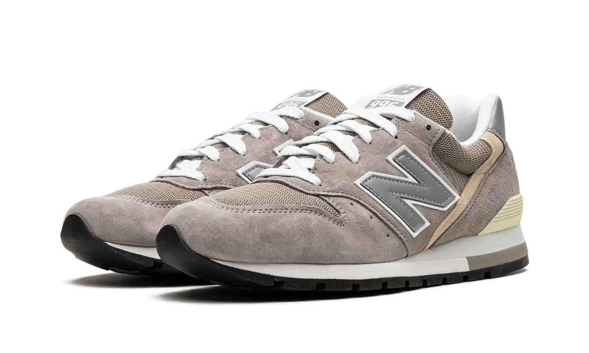 Overkicks - New Balance 996 MiUSA Grey Silver (U996GR) - vista trasera