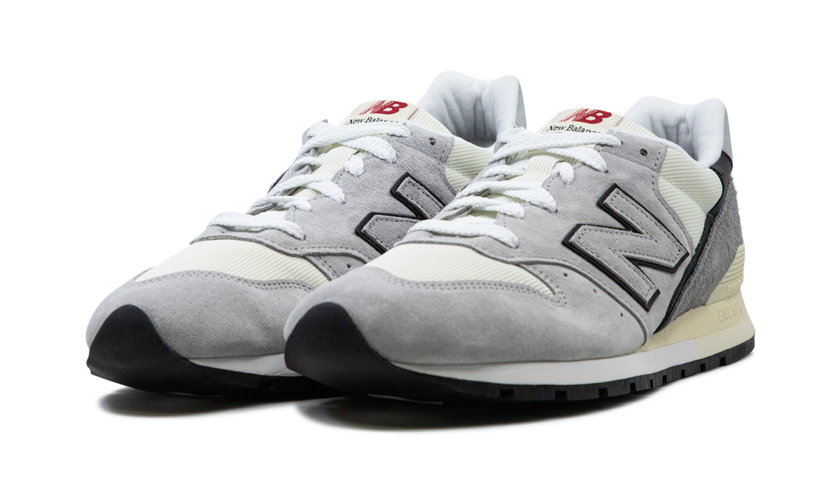 Overkicks - New Balance 996 MiUSA Teddy Santis Grey White Black (U996TG) - vista trasera