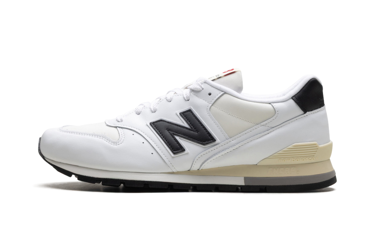 Overkicks - New Balance 996 MiUSA White Black (U996TC) - vista lateral
