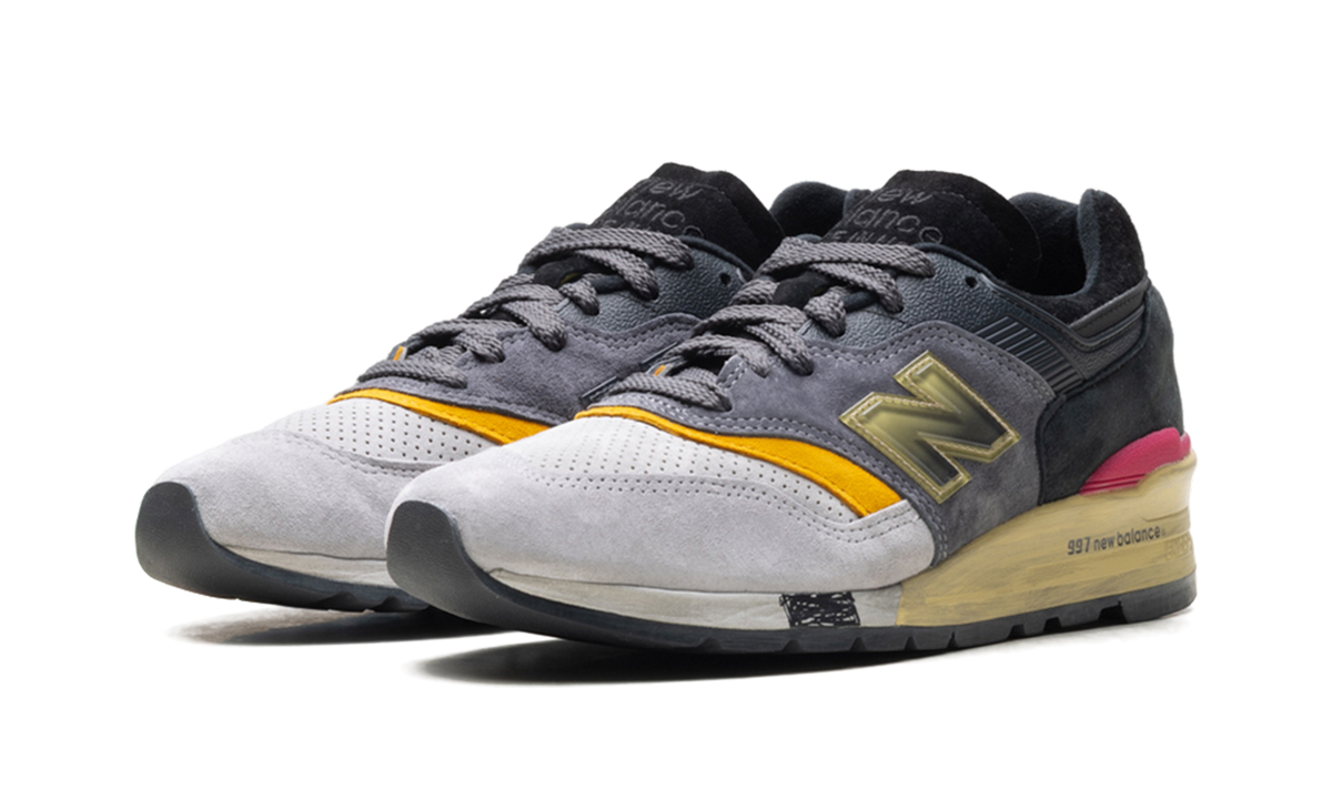Overkicks - New Balance 997 MiUSA Concepts Montage (U997CNP) - vista trasera