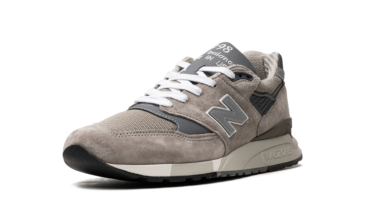 Overkicks - New Balance 998 Core MiUSA Grey Silver (U998GR) - detalle suela