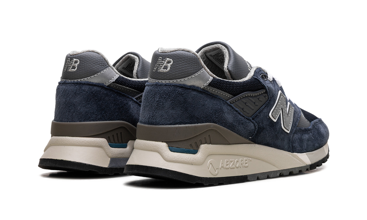 Overkicks - New Balance 998 MiUSA Navy Grey (U998NV) - par completo