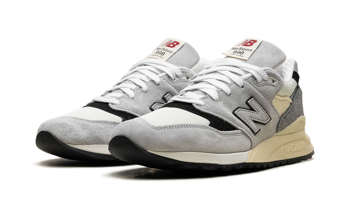 Overkicks - New Balance 998 MiUSA Teddy Santis Grey Cream (U998GB) - vista trasera