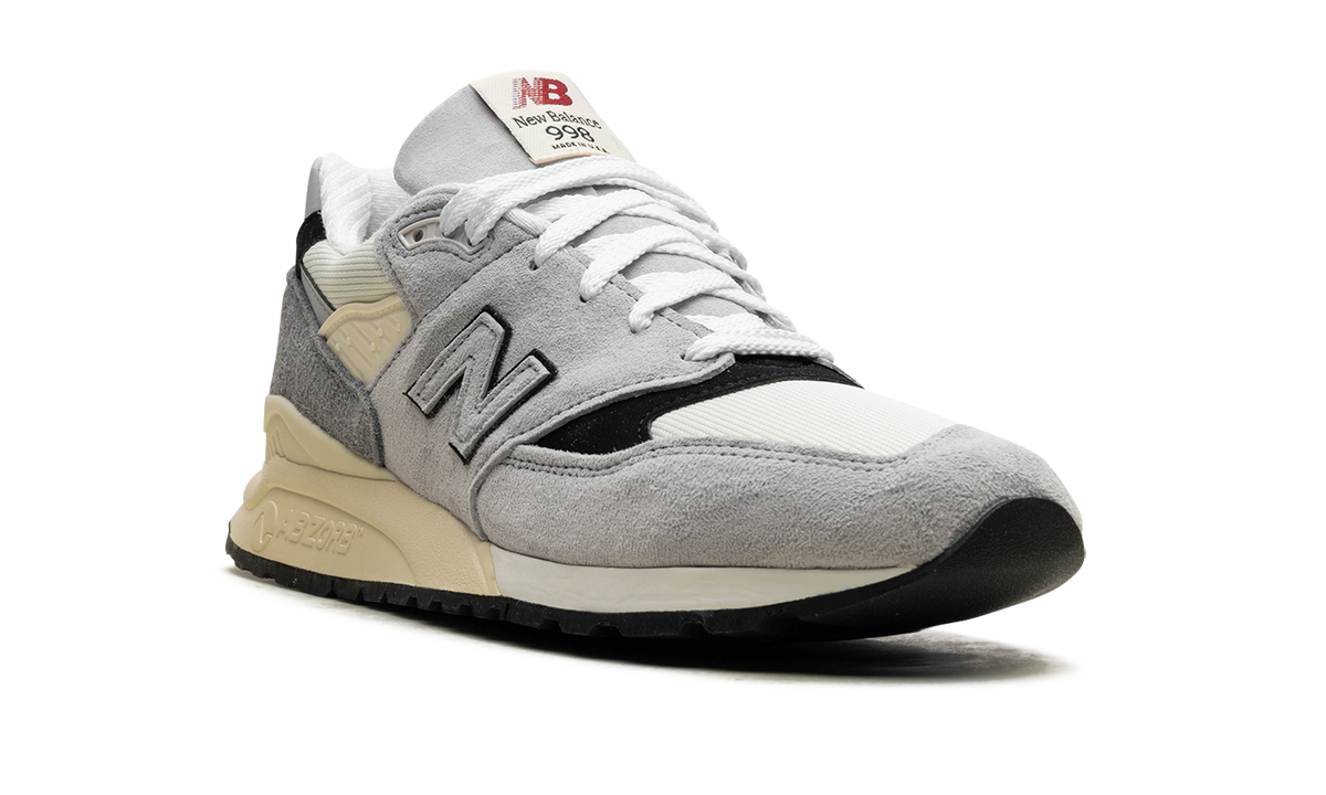 Overkicks - New Balance 998 MiUSA Teddy Santis Grey Cream (U998GB) - detalle lateral interior