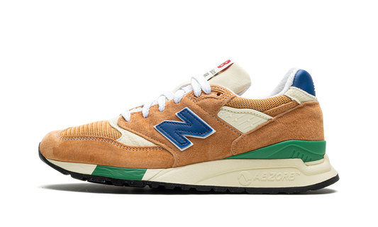 Overkicks - New Balance 998 MiUSA Teddy Santis Orange Royal (U998OB) - vista lateral