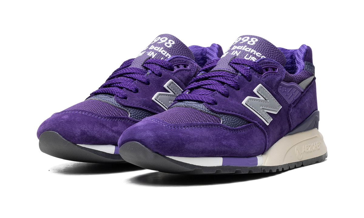 Overkicks - New Balance 998 MiUSA Teddy Santis Plum Purple (U998TE) - vista trasera