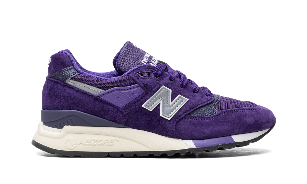 Overkicks - New Balance 998 MiUSA Teddy Santis Plum Purple (U998TE) - detalle talón