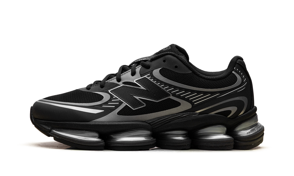 Overkicks - New Balance Abzorb 2000 Black-Silver Metallic (U20008LL) - vista lateral
