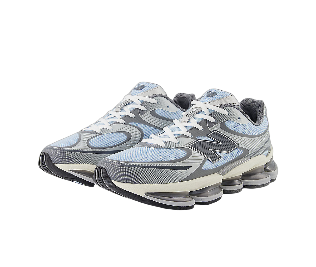 Overkicks - New Balance Abzorb 2000 Blue Grey Cream (U2000BA) - vista trasera
