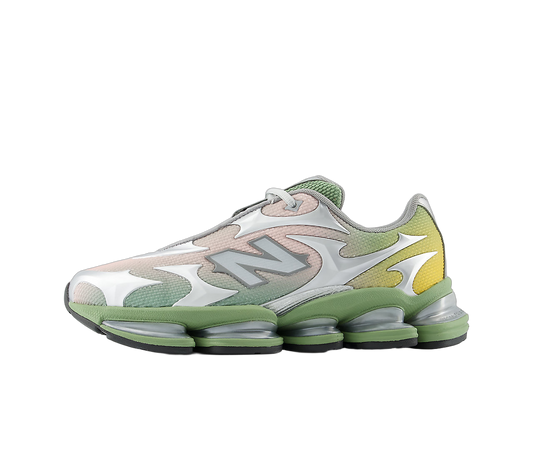 Overkicks - New Balance Abzorb 2000 Silver Metallic Oregano Pink Sand (U20006EI) - vista lateral
