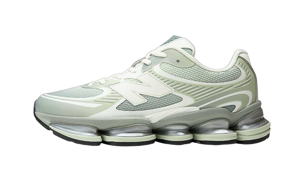 Overkicks - New Balance Abzorb 2000 Silver Moss Bayberry (U20002UU) - vista lateral