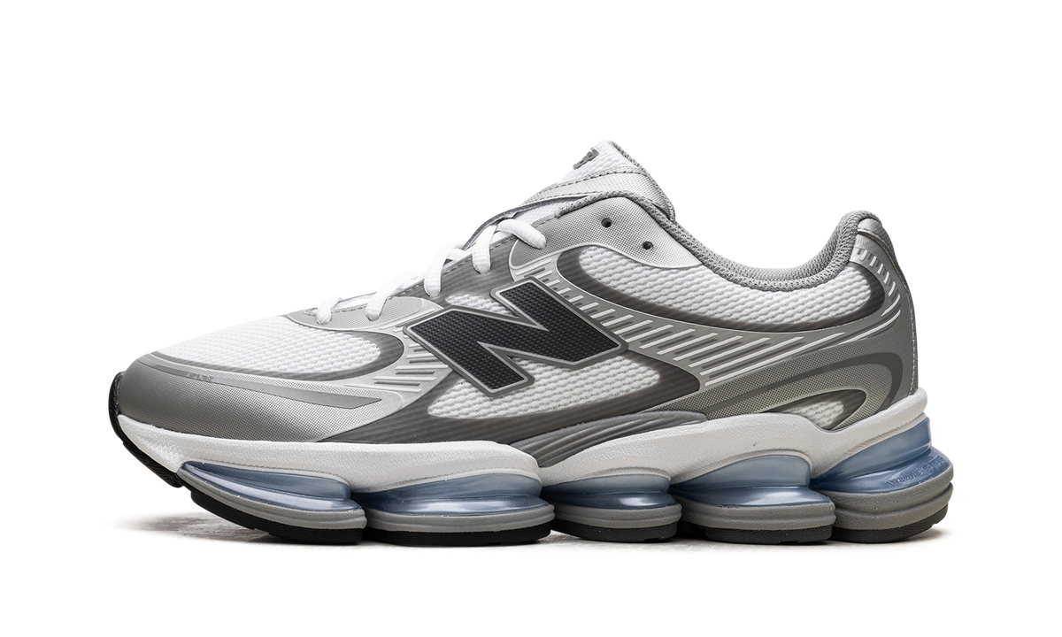 Overkicks - New Balance Abzorb 2000 White Grey Blue (U2000AA) - vista lateral