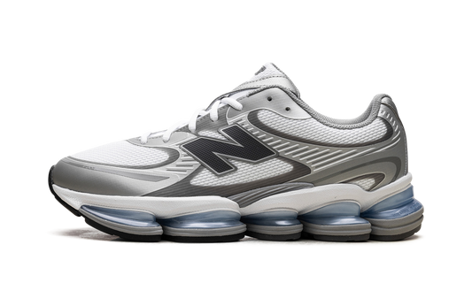 Overkicks - New Balance Abzorb 2000 White Grey Blue (U2000AA) - vista lateral