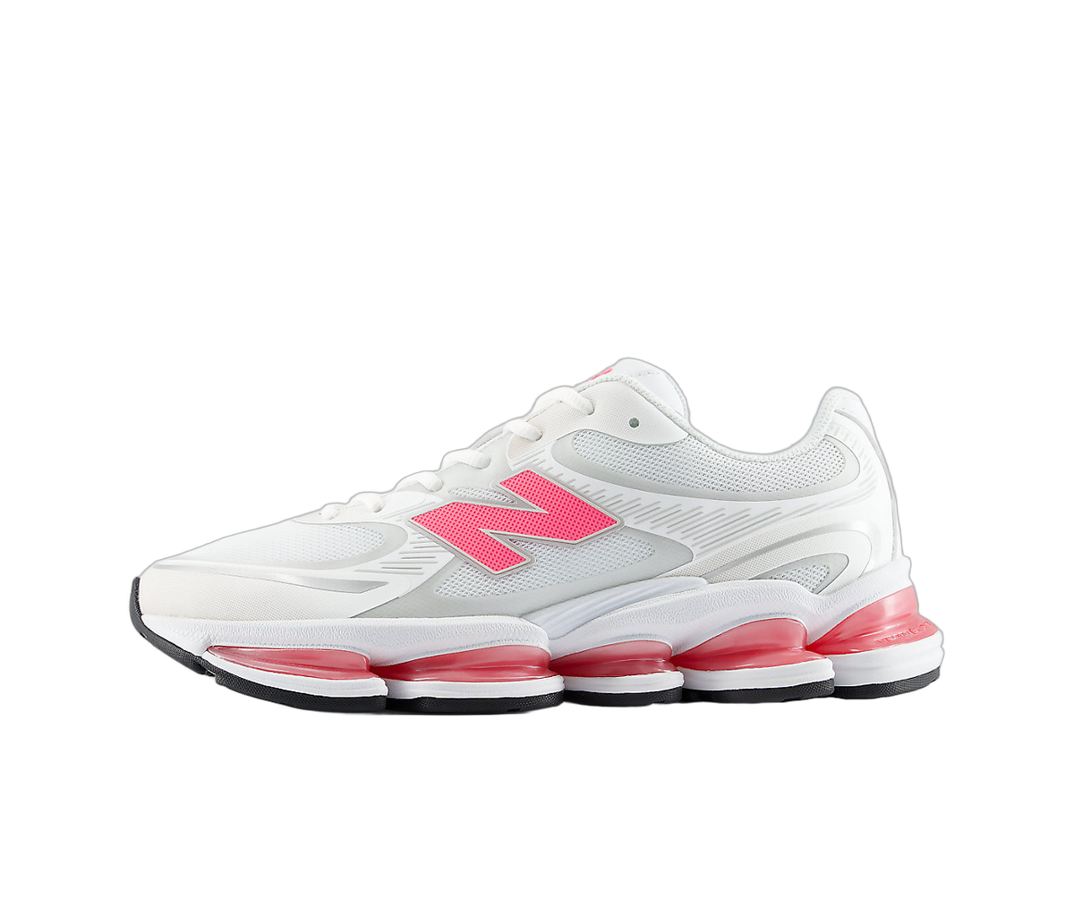 Overkicks - New Balance Abzorb 2000 White Pink (U20007MM) - vista lateral