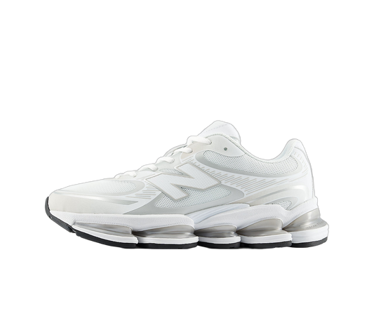 Overkicks - New Balance Abzorb 2000 White Silver Metallic (U20004GM) - vista lateral