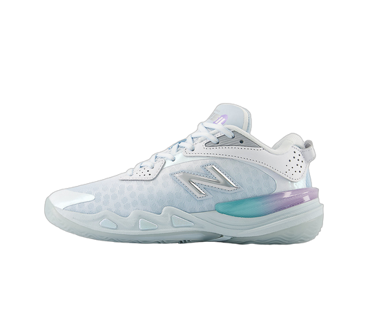 Overkicks - New Balance BB Hesi Low v2 Tyrese Maxey Grey Blue (BBHSLMM2) - vista lateral