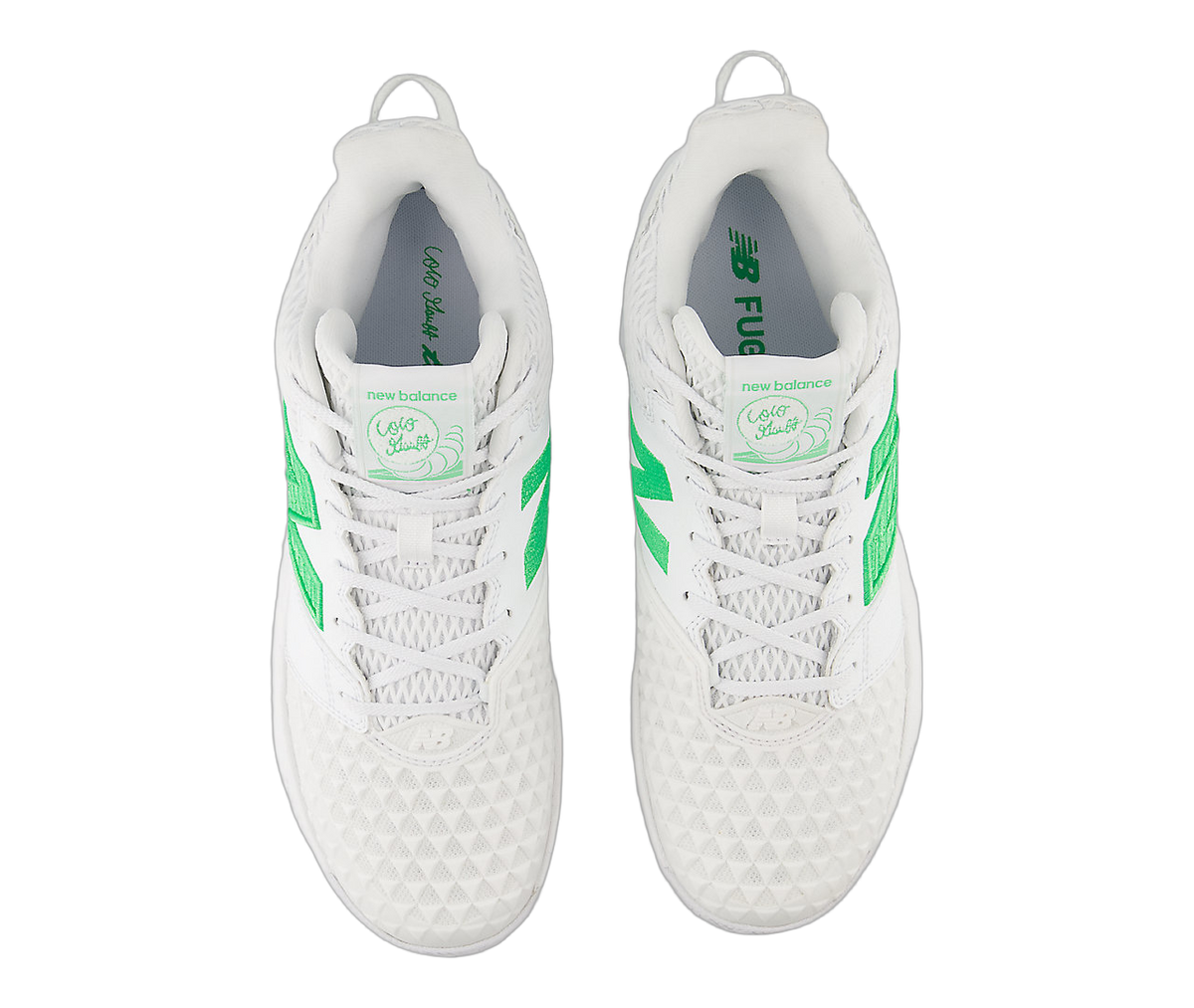 Overkicks - New Balance Coco CG2 White Green Apple (Womens) (WCHCOCG2) - detalle suela