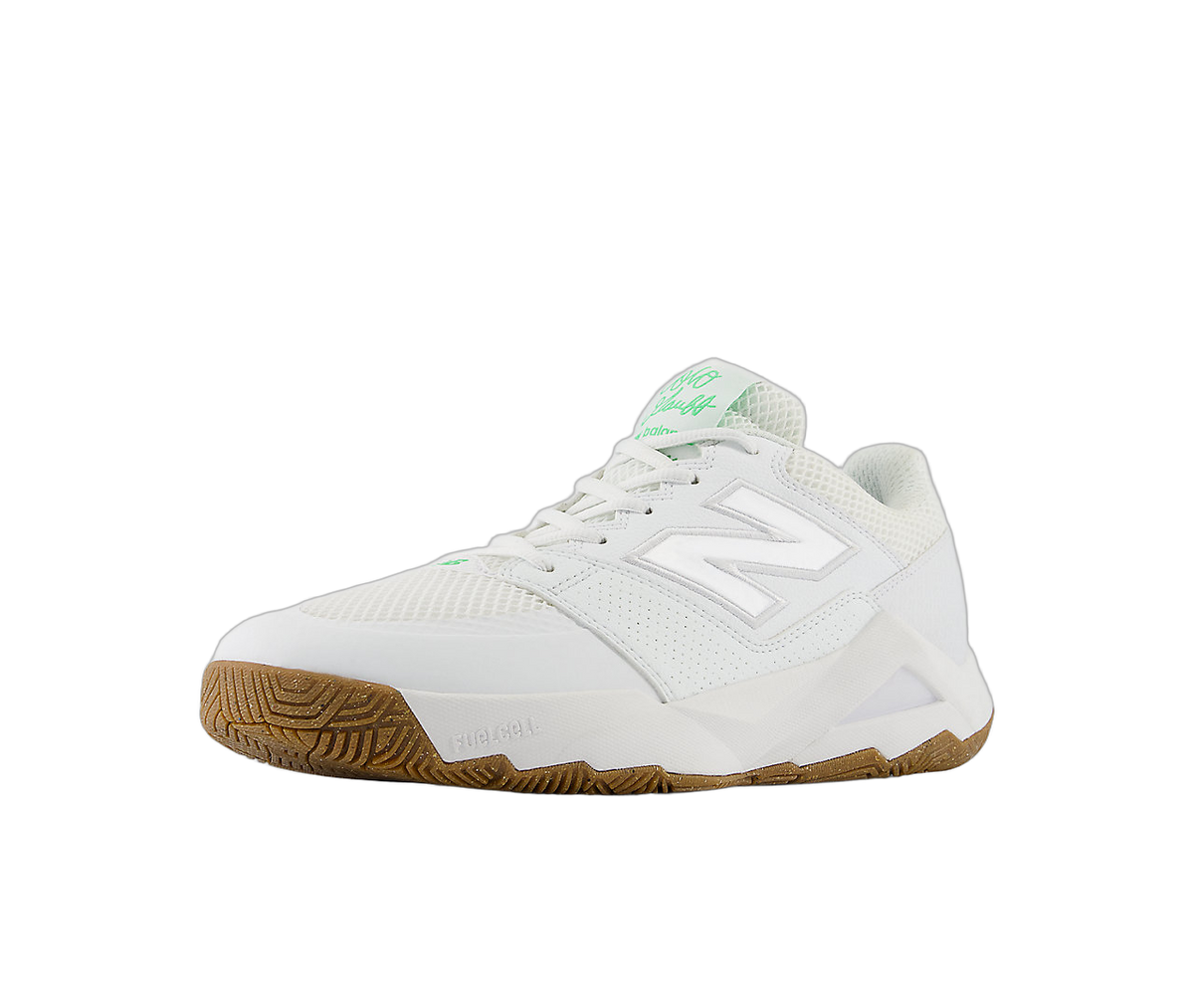 Overkicks - New Balance Coco Delray White Green Apple (MCHCODG2) - vista trasera