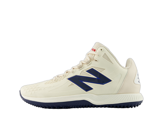 Overkicks - New Balance FuelCell Ohtani 1 TF Shohei Ohtani Bisque Navy (TSHOAC1) - vista lateral