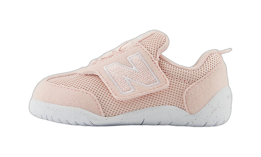 Overkicks - New Balance New-B FIRST Crystal Pink White (TD) (NW1STPK) - vista lateral