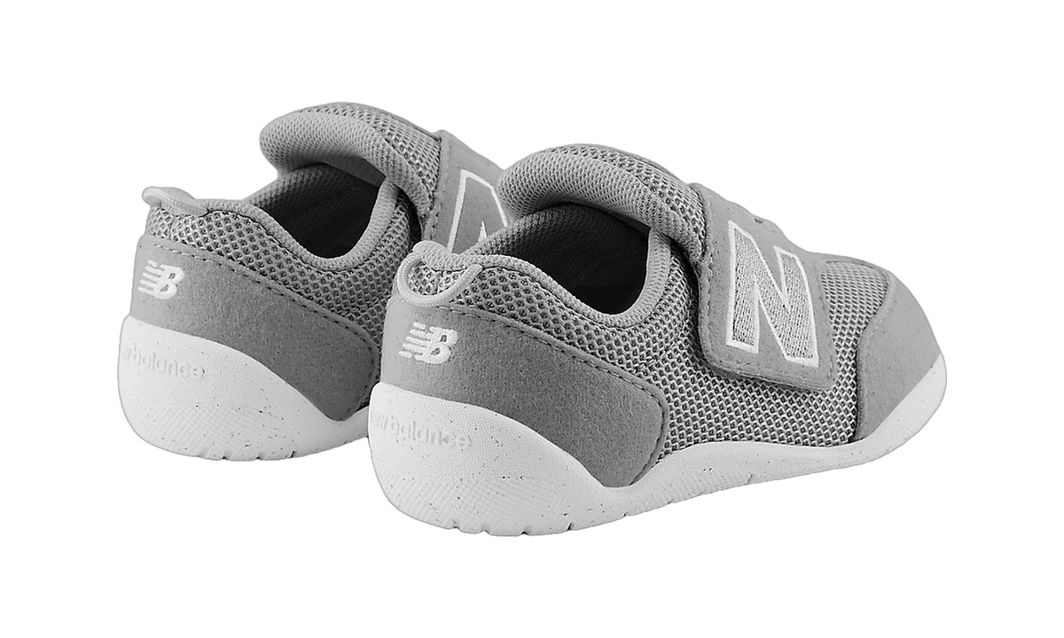 Overkicks - New Balance New-B FIRST Harbor Gray White (TD) (NW1STGR) - imagen 3