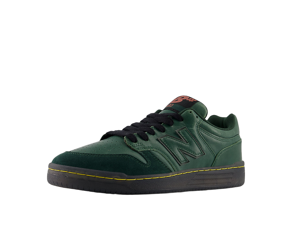 Overkicks - New Balance Numeric 480 No Comply Green (NM480COM) - vista trasera