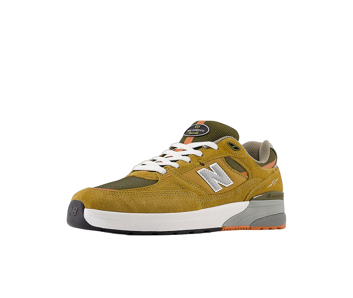 Overkicks - New Balance Numeric 933 Andrew Reynolds Wheat (NM933MNO) - vista trasera