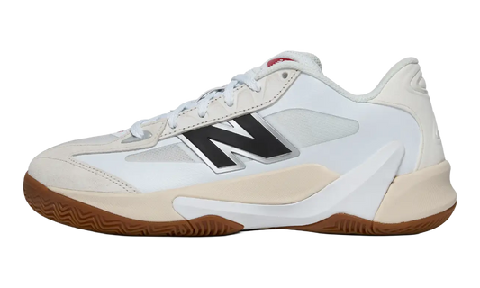 Overkicks - New Balance P350 White Sea Salt Gum (UHSL43S) - vista lateral
