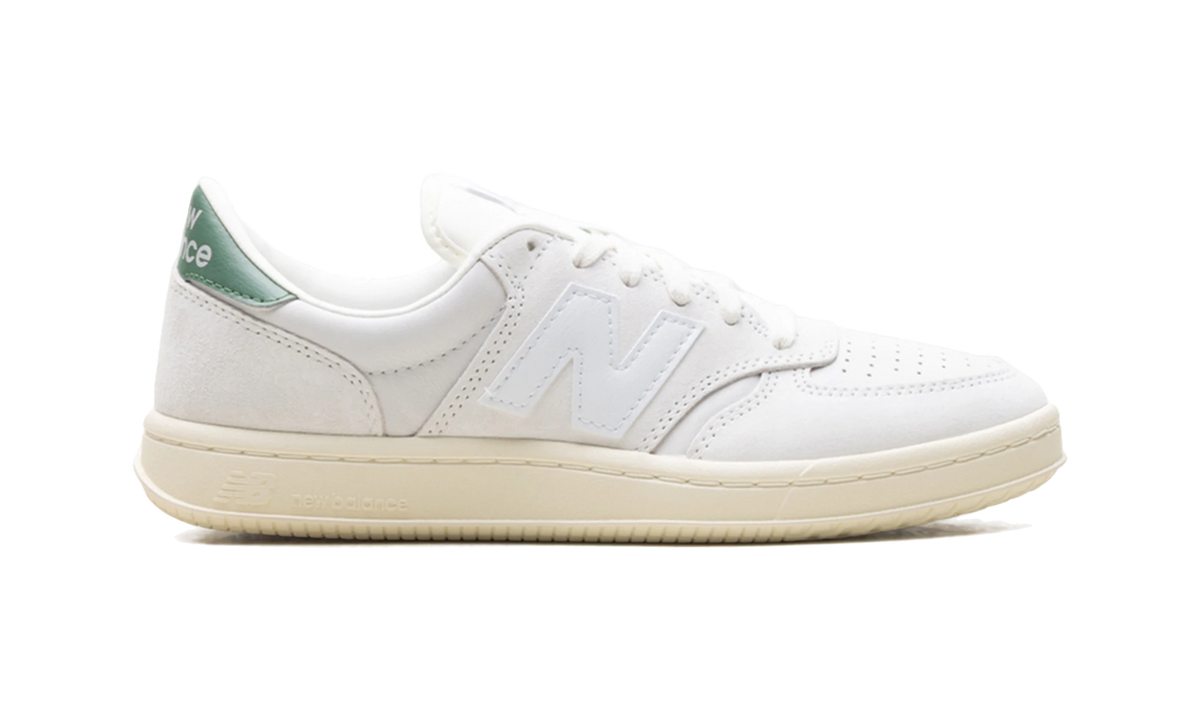 Overkicks - New Balance T500 Reflection Nori (CT500GRN) - detalle talón