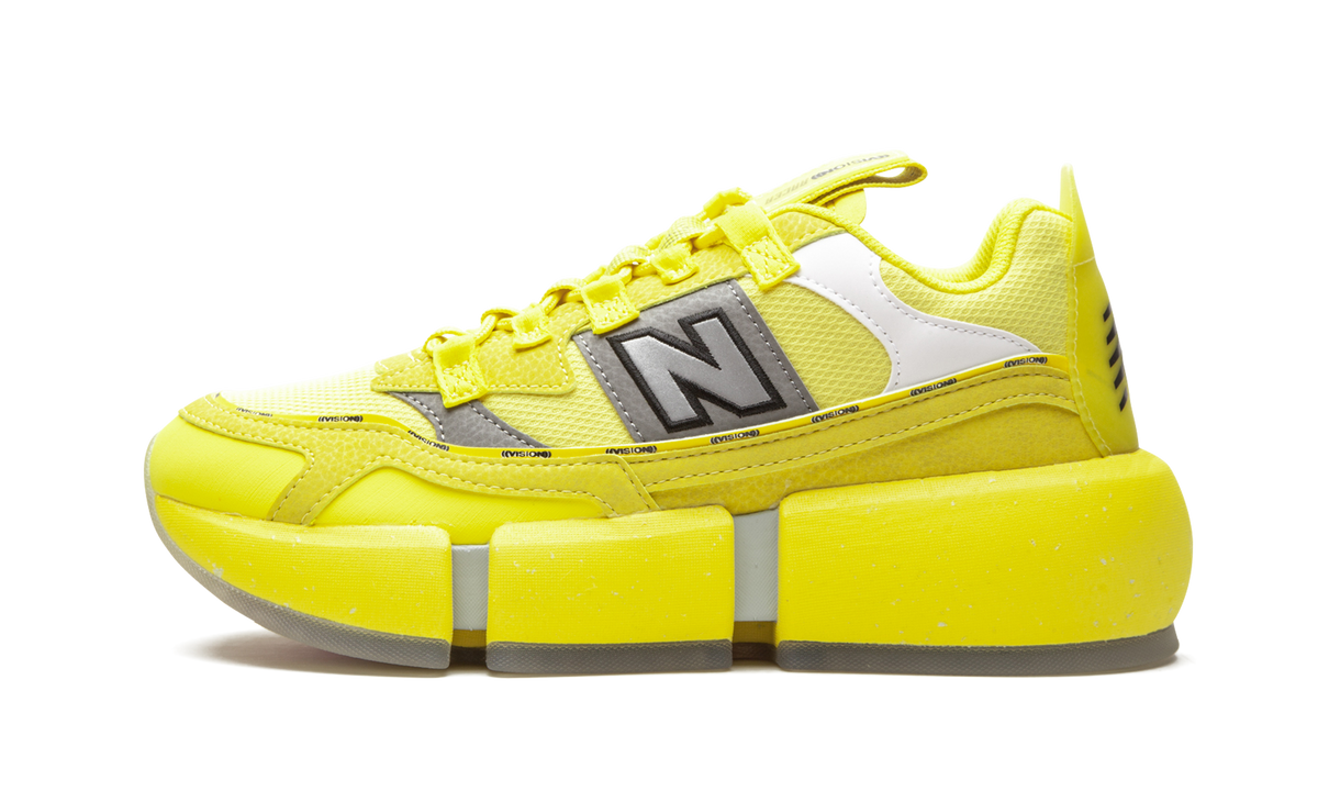 Overkicks - New Balance Vision Racer Jaden Smith Yellow (MSVRCJSB) - vista lateral
