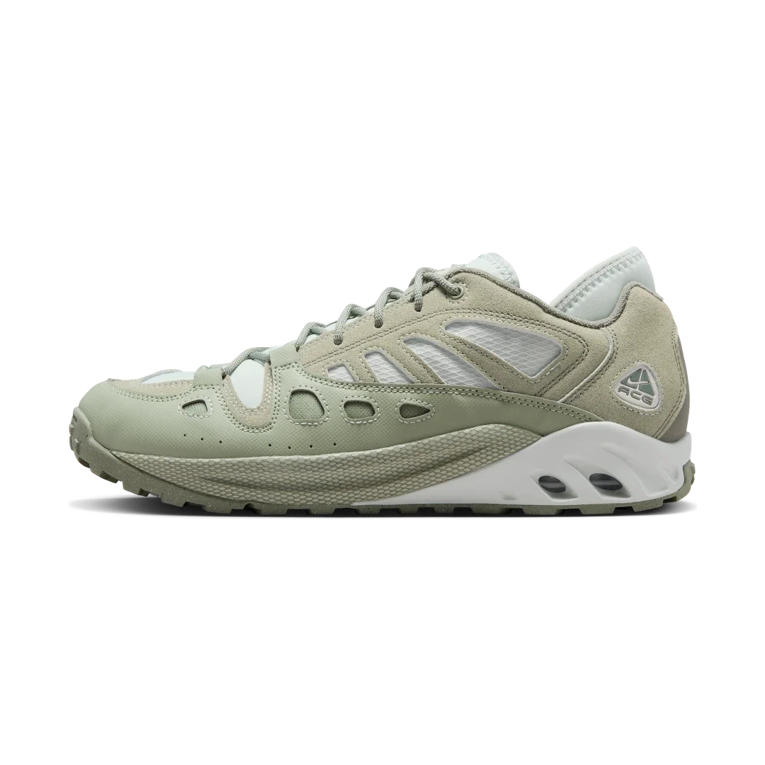 Overkicks - Nike ACG Air Exploraid Jade Horizon Light Silver Light Orewood Brown Dark Stucco (FV2925-300) - vista lateral