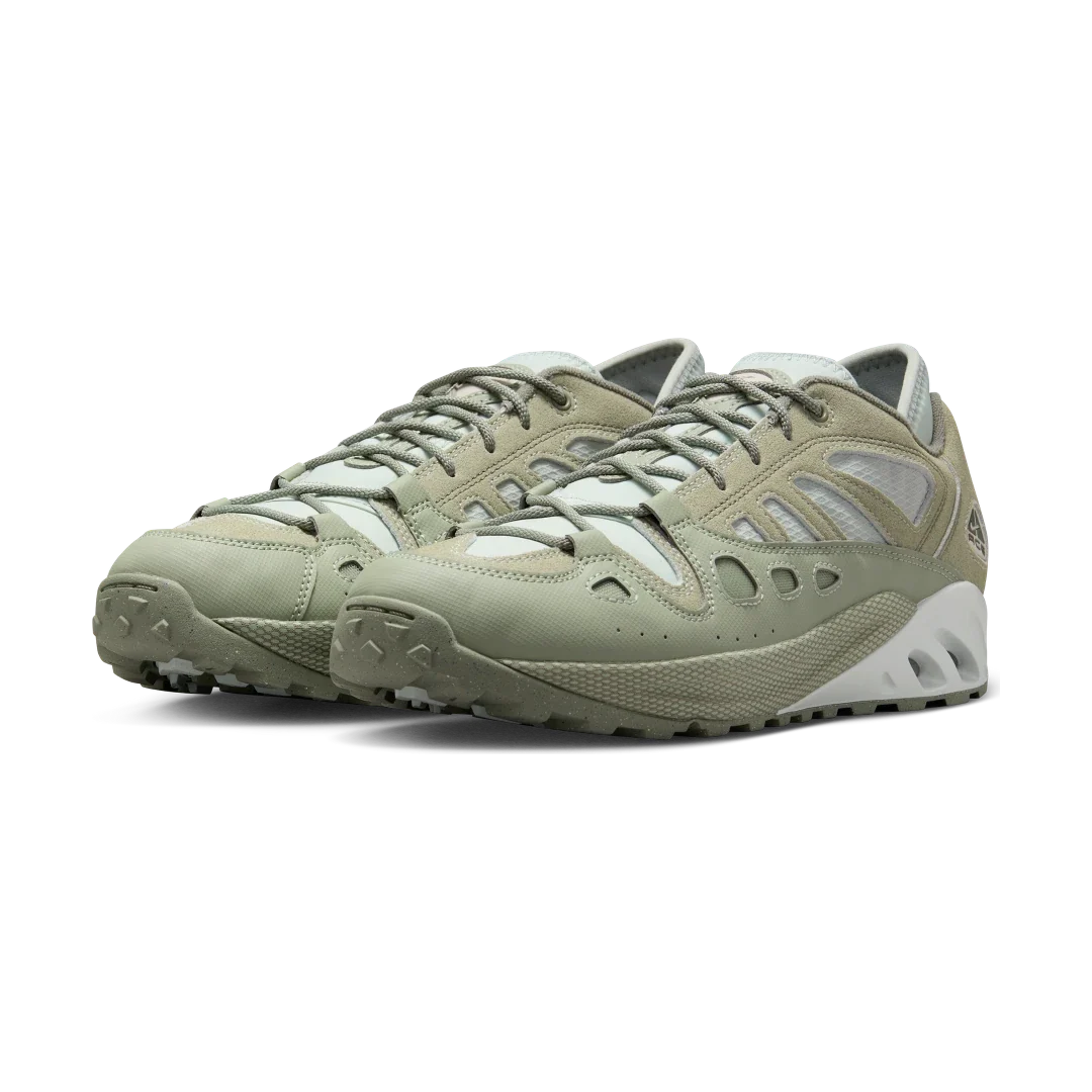 Overkicks - Nike ACG Air Exploraid Jade Horizon Light Silver Light Orewood Brown Dark Stucco (FV2925-300) - vista trasera