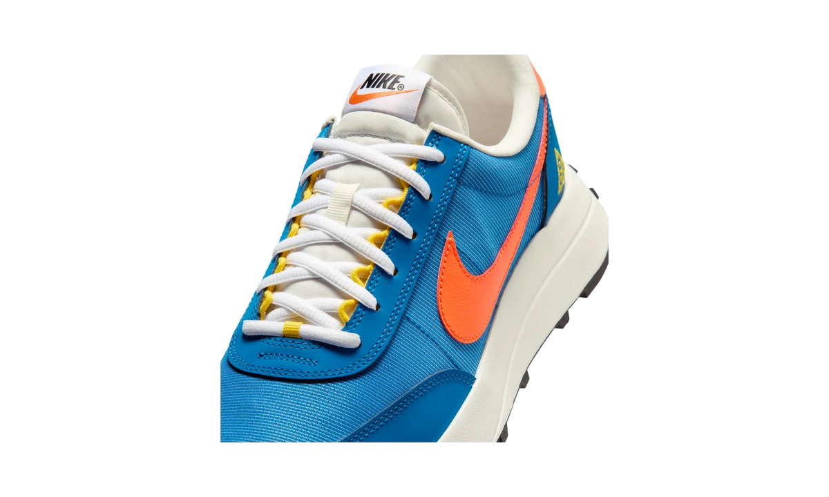 Overkicks - Nike ACG LDV Brilliant Blue Turf Orange (IF2857-400) - detalle lateral interior