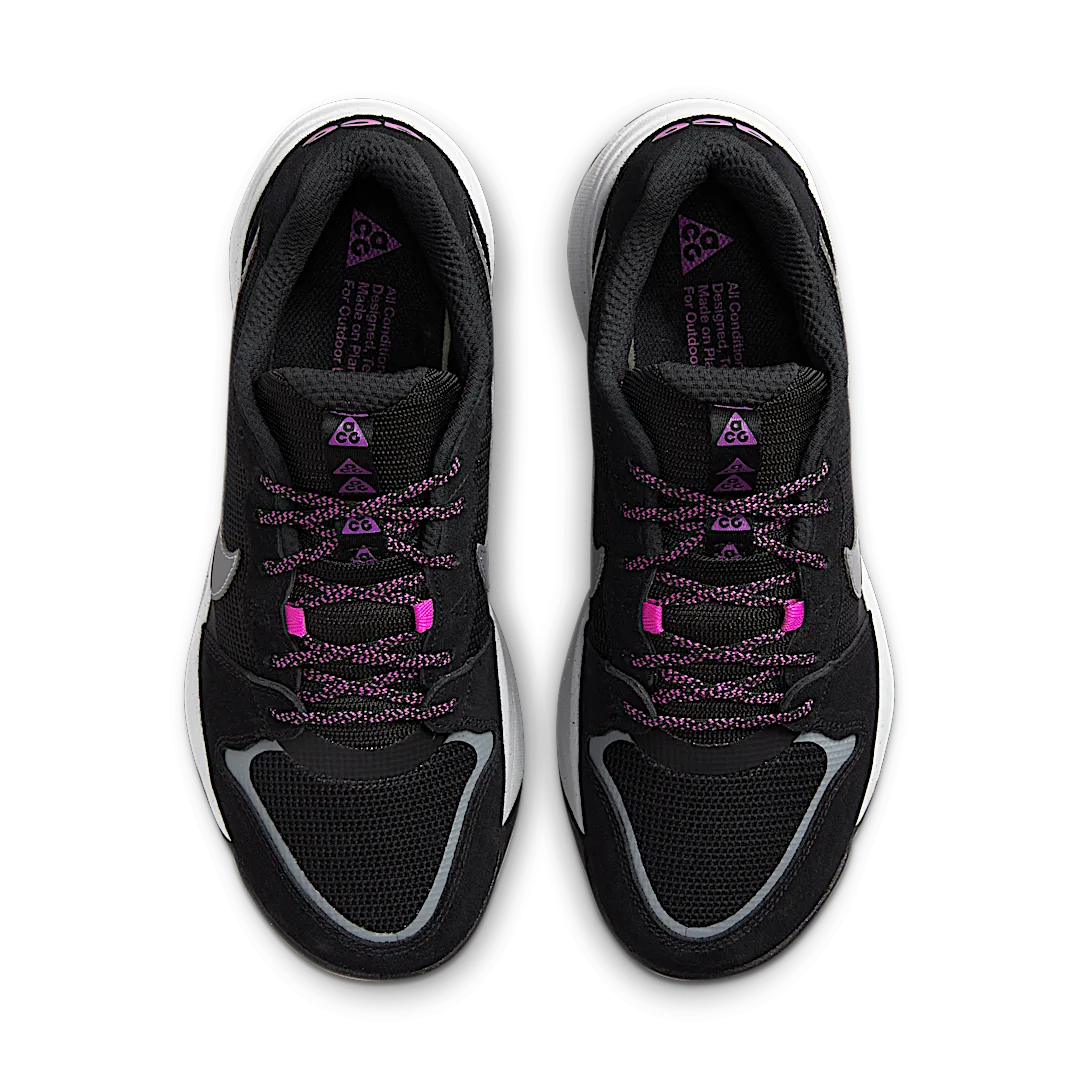 Overkicks - Nike ACG Lowcate Black Cool Grey Hyper Violet (DM8019-002) - par completo
