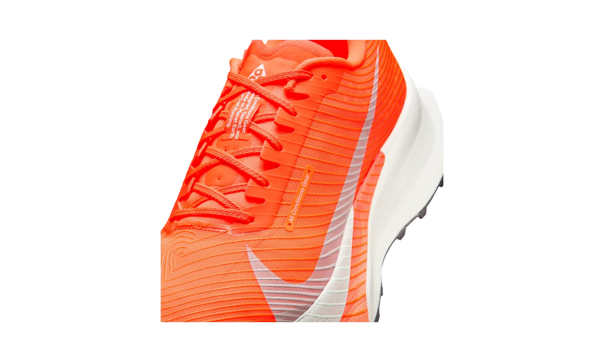 Overkicks - Nike ACG ZoomX Ultrafly Trail Hyper Crimson Total Orange (HF5668-801) - detalle