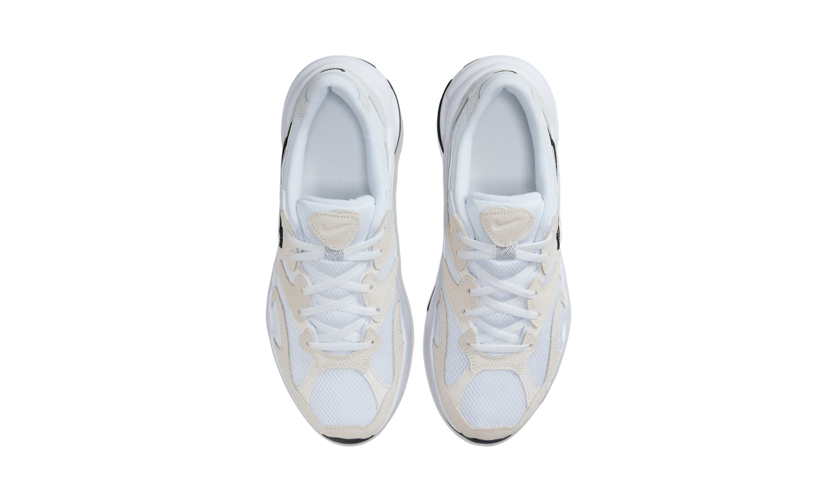 Overkicks - Nike AL8 Summit White Black White (Womens) (FJ3794-102) - vista superior