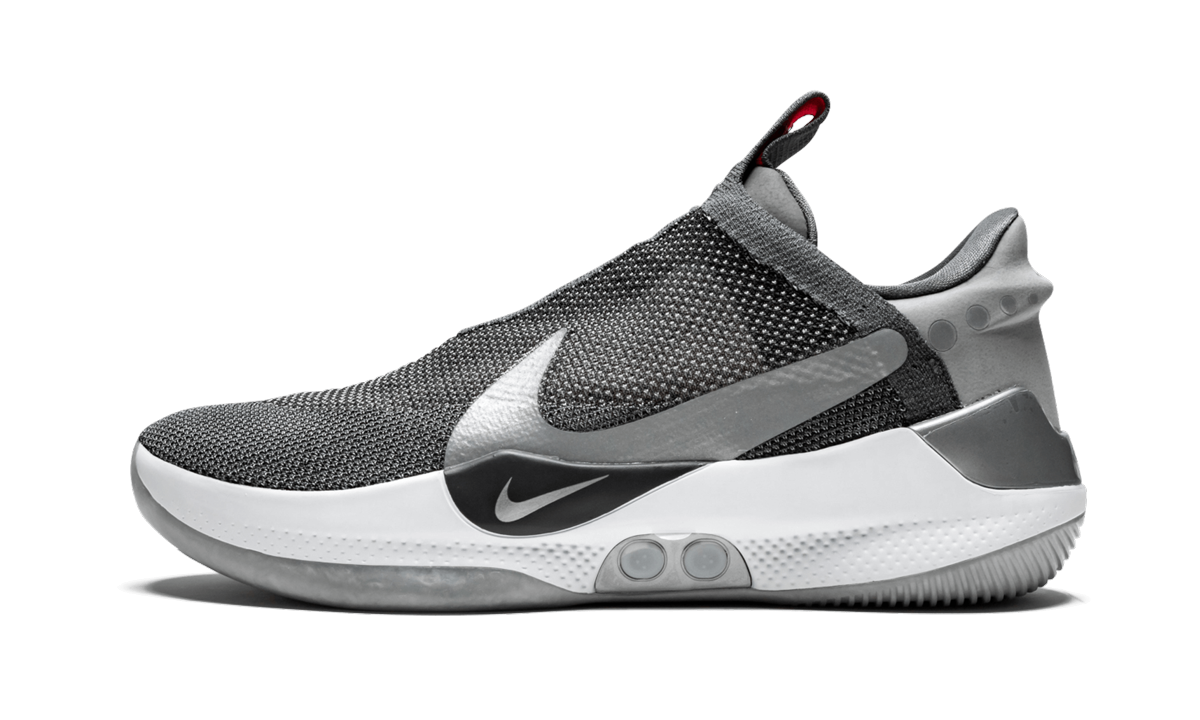 Overkicks - Nike Adapt BB Dark Grey (US Charger) (AO2582-004) - vista lateral