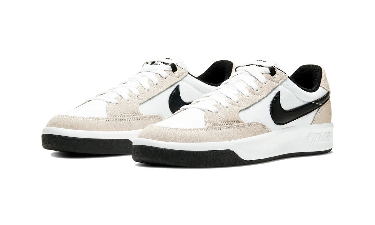 Overkicks - Nike Adversary SB Premium White (CW7456-100) - vista trasera