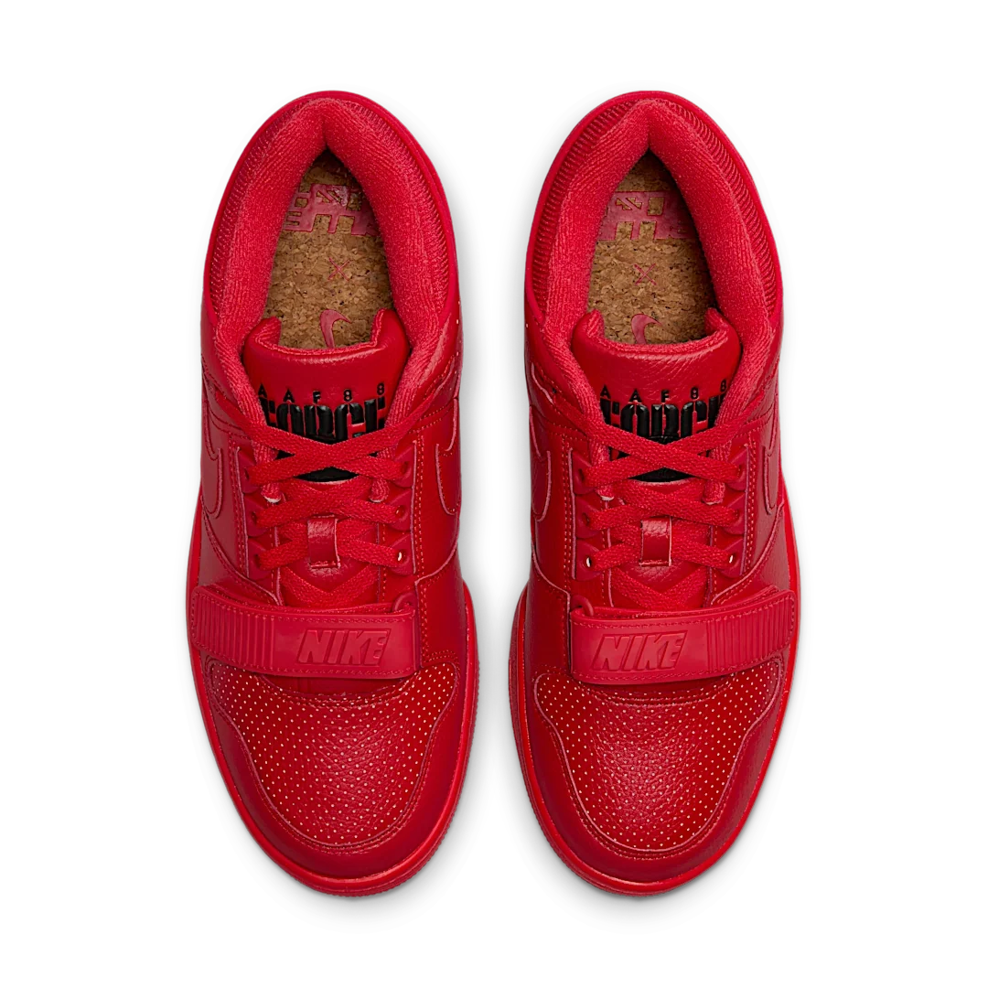 Overkicks - Nike Air Alpha Force 88 SP Billie Eilish Fire Red (DZ6763-600) - par completo