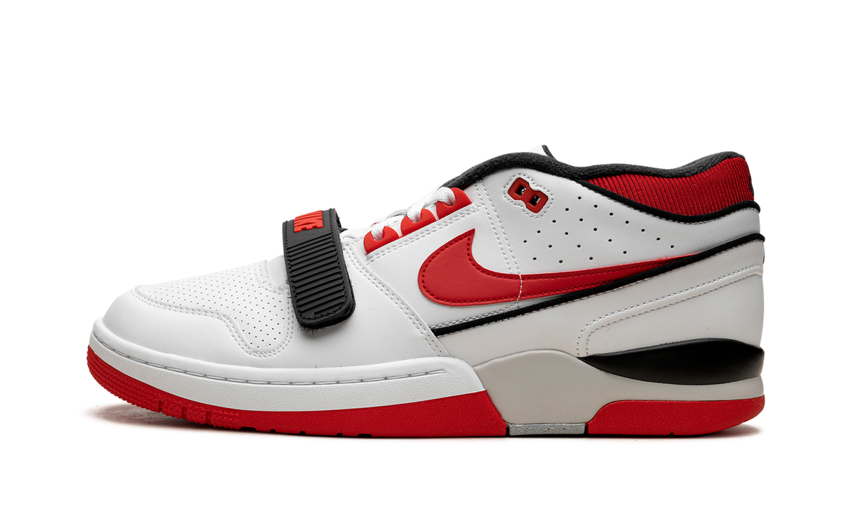 Overkicks - Nike Air Alpha Force 88 SP Billie Eilish Fire Red White (DZ6763-101) - vista lateral