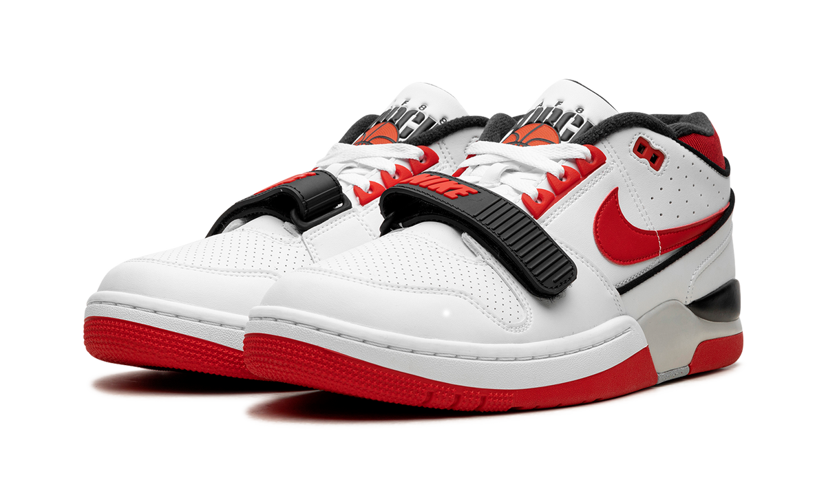 Overkicks - Nike Air Alpha Force 88 SP Billie Eilish Fire Red White (DZ6763-101) - vista trasera