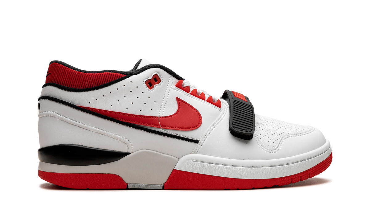 Overkicks - Nike Air Alpha Force 88 SP Billie Eilish Fire Red White (DZ6763-101) - detalle talon