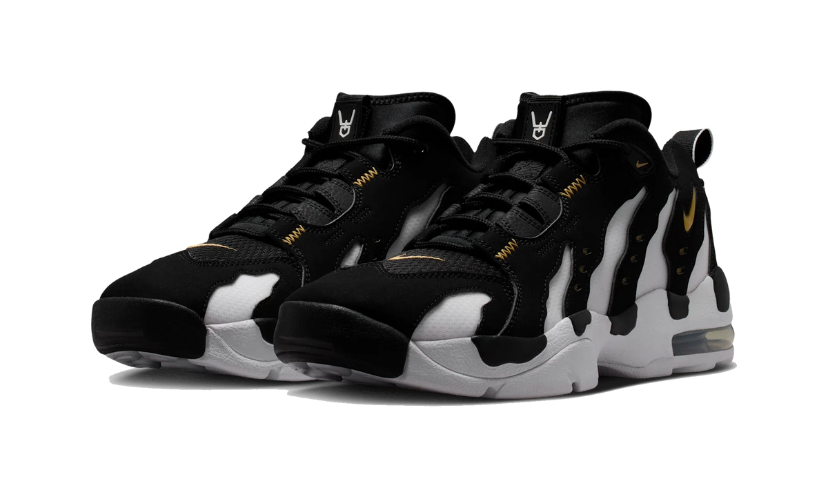 Overkicks - Nike Air DT Max 96 Low Black Metallic Gold (IF5478-001) - vista trasera