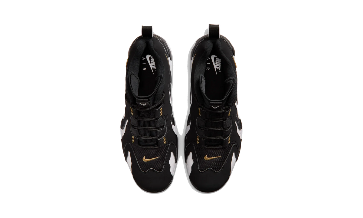 Overkicks - Nike Air DT Max 96 Low Black Metallic Gold (IF5478-001) - vista superior